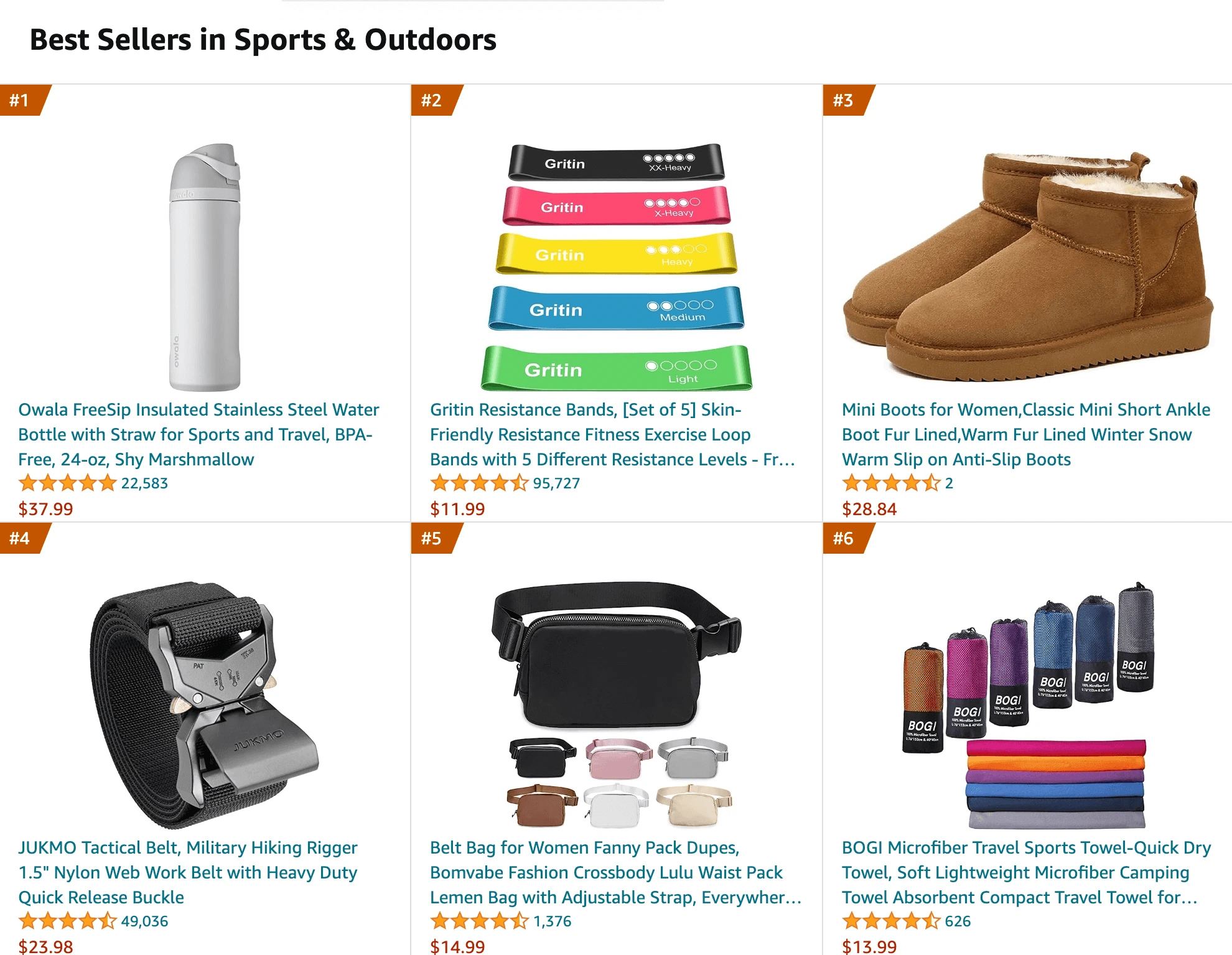 How to Sell on Amazon Canada: Best Sellers in the Sports & Outdoors Category