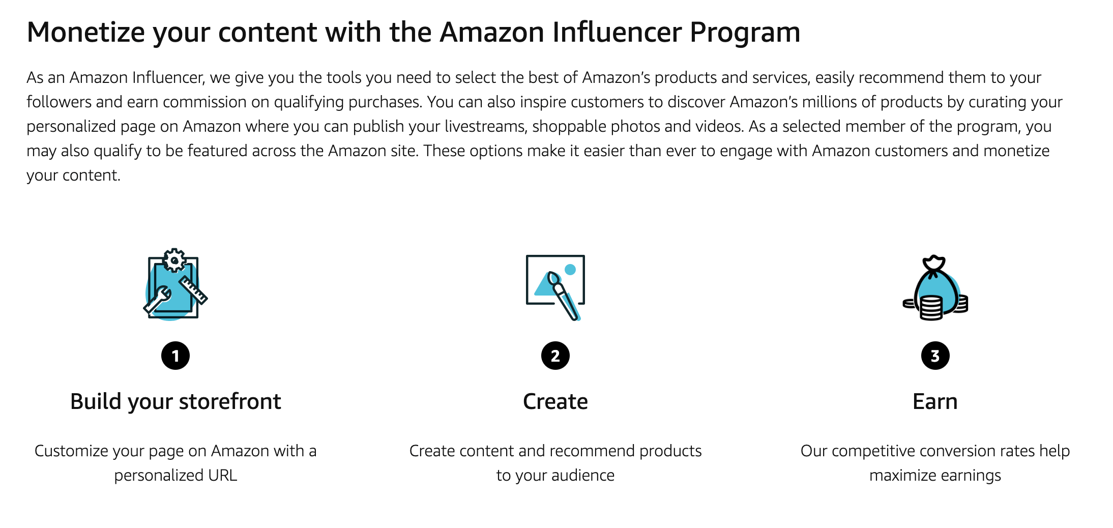 How to monetize your content with the Amazon influencer program